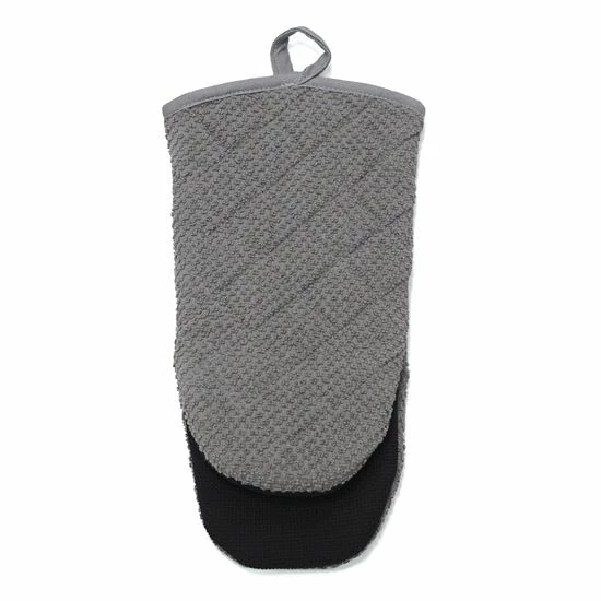 Food Network™ Soft Terry Oven Mitt Grey 7 Food Network™ Soft Terry Oven Mitt Grey - Image 5